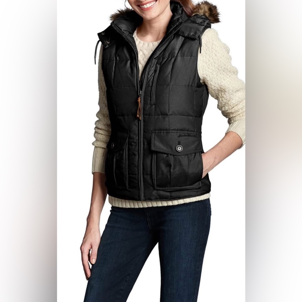 Eddie Bauer Yukon Classic Down Vest Women’s Size Medium